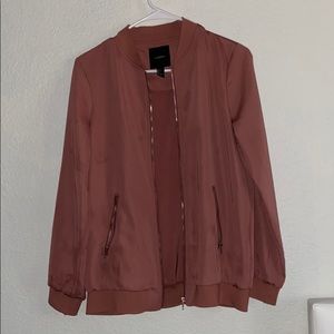 pink bomber jacket